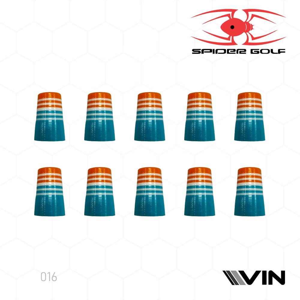 Spider - Ferrule Iron Retail - Custom Colour 22mm (10pcs)