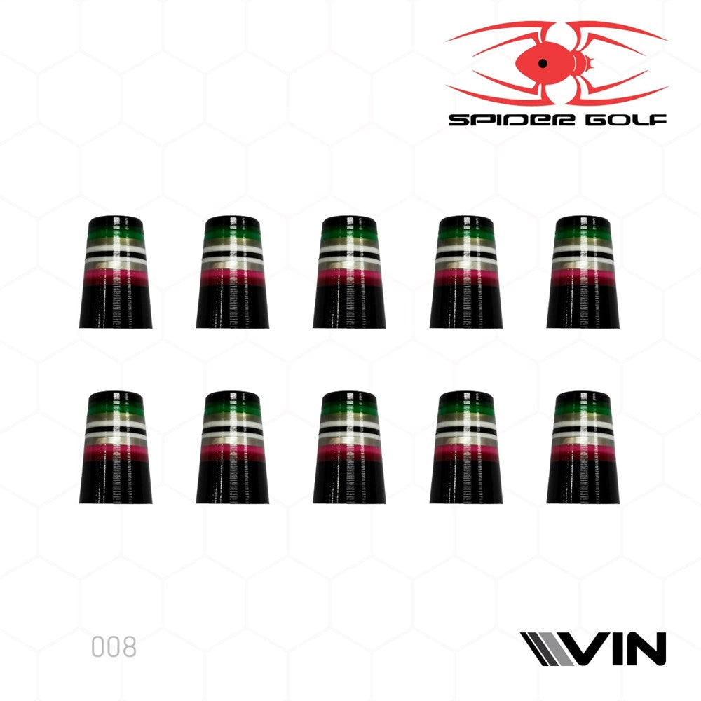 Spider - Ferrule Iron Retail - Custom Colour 22mm (10pcs)