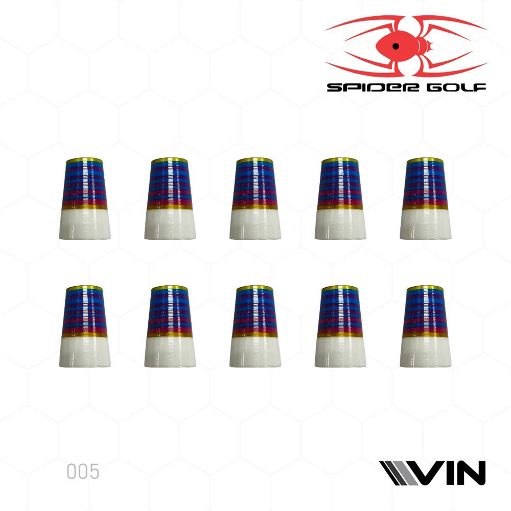 Spider - Ferrule Iron Retail - Custom Colour 22mm (10pcs)