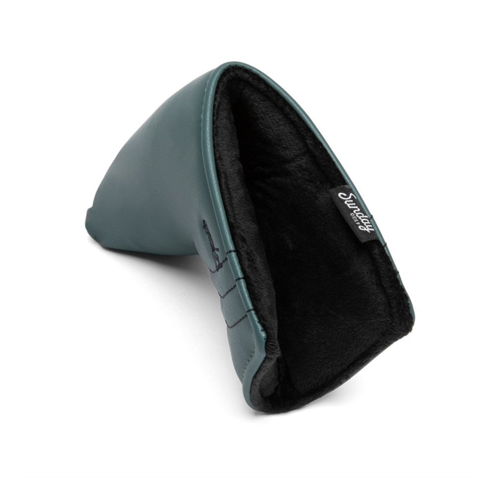 Sunday Golf - Putter Headcover - Blade - Midnight Green