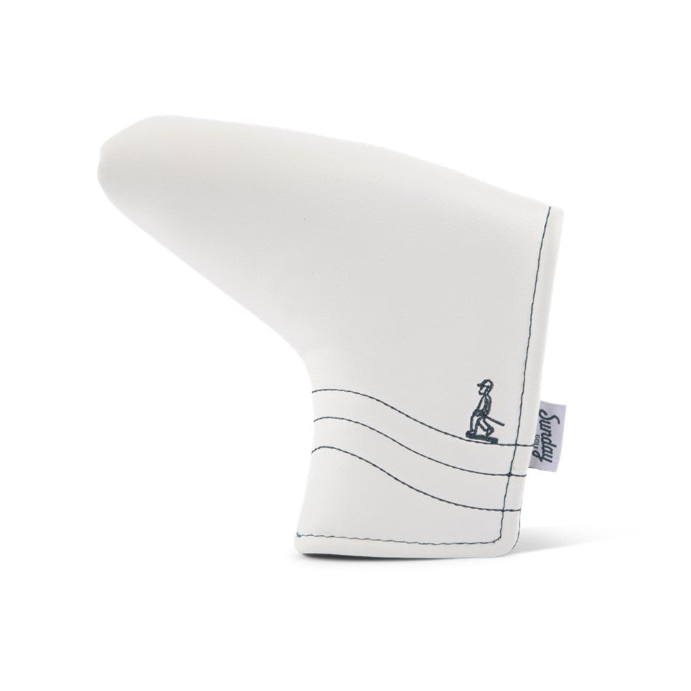 Sunday Golf - Putter Headcover - Blade - White/Navy