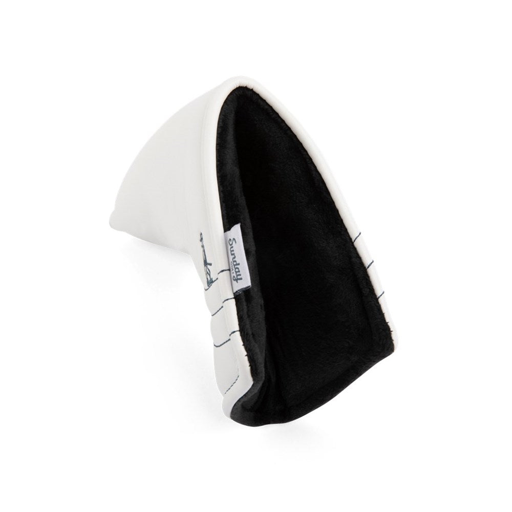 Sunday Golf - Putter Headcover - Blade - White/Navy