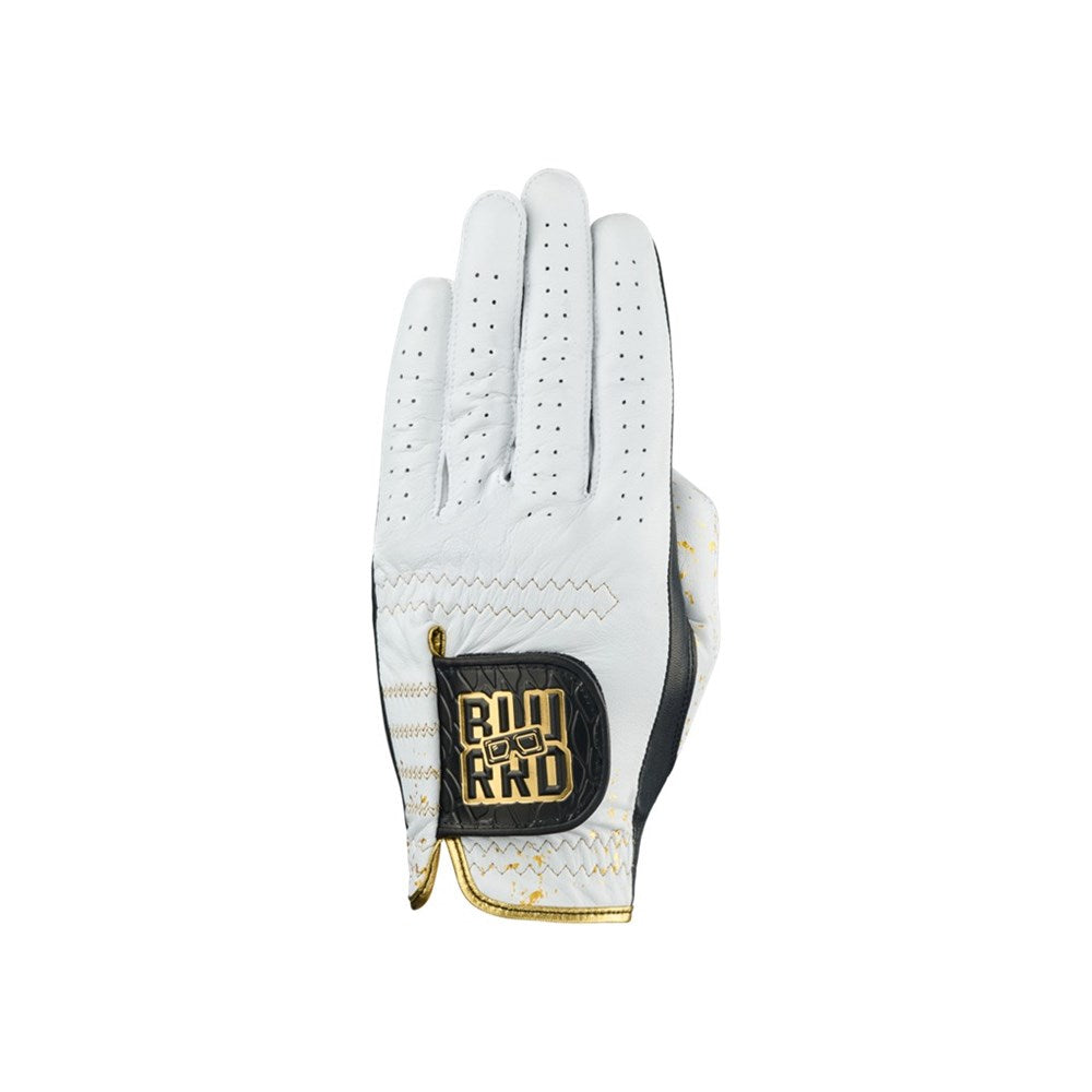 BLURRD - Golf Glove - 24K Collection (Mens) Black Based/White