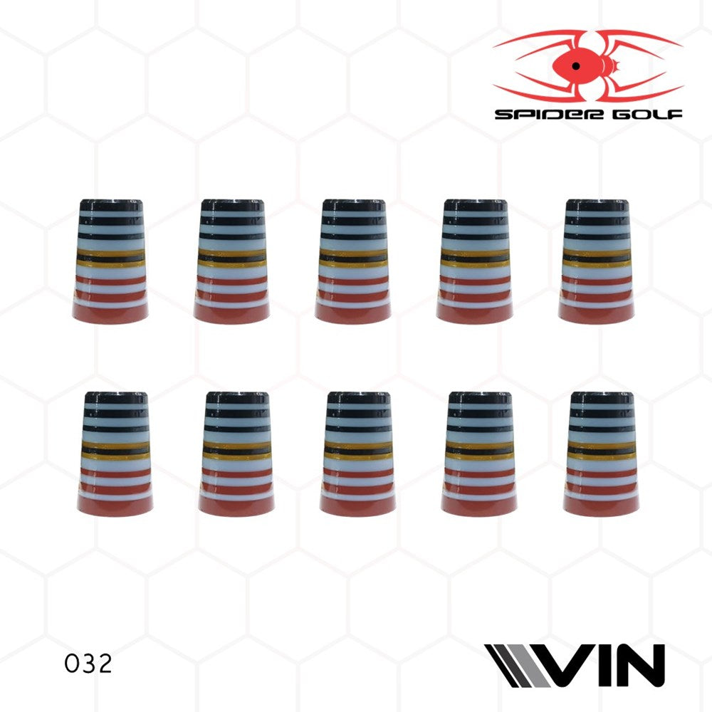 Spider - Ferrule Iron Retail - Custom Colour 22mm (10pcs)