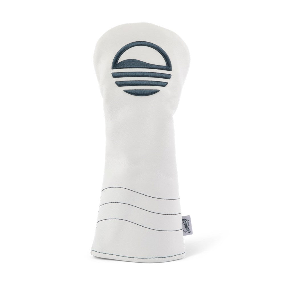 Sunday Golf - Fairway Headcover - White/Navy