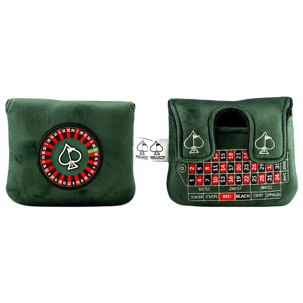 Pins & Aces - Putter Center Shaft Mallet Headcover