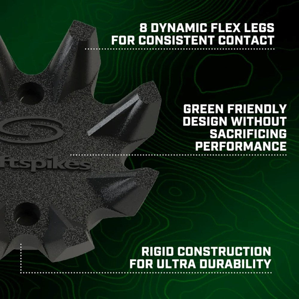 Softspikes - Fast Twist Spikes - Black Widow Cleats