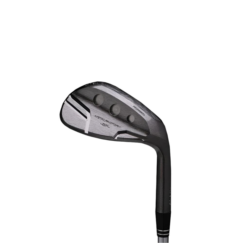A golf wedge with a smoke copper finish. The wedge has multiple grooves on the face, a crescent cut on the top edge, and the brand 'Ming' inscribed on the head.