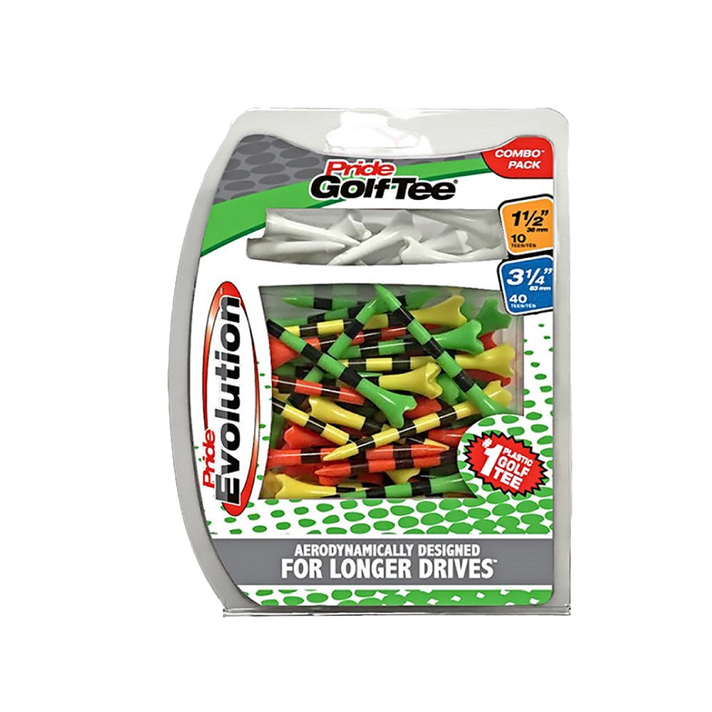 Pride Sports - Plastic Tee - Evolution Fruit Mix 3.14 (50Pc)