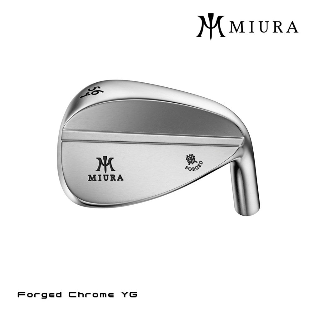 Miura - Wedge - Forged Chrome YG (Head Only)