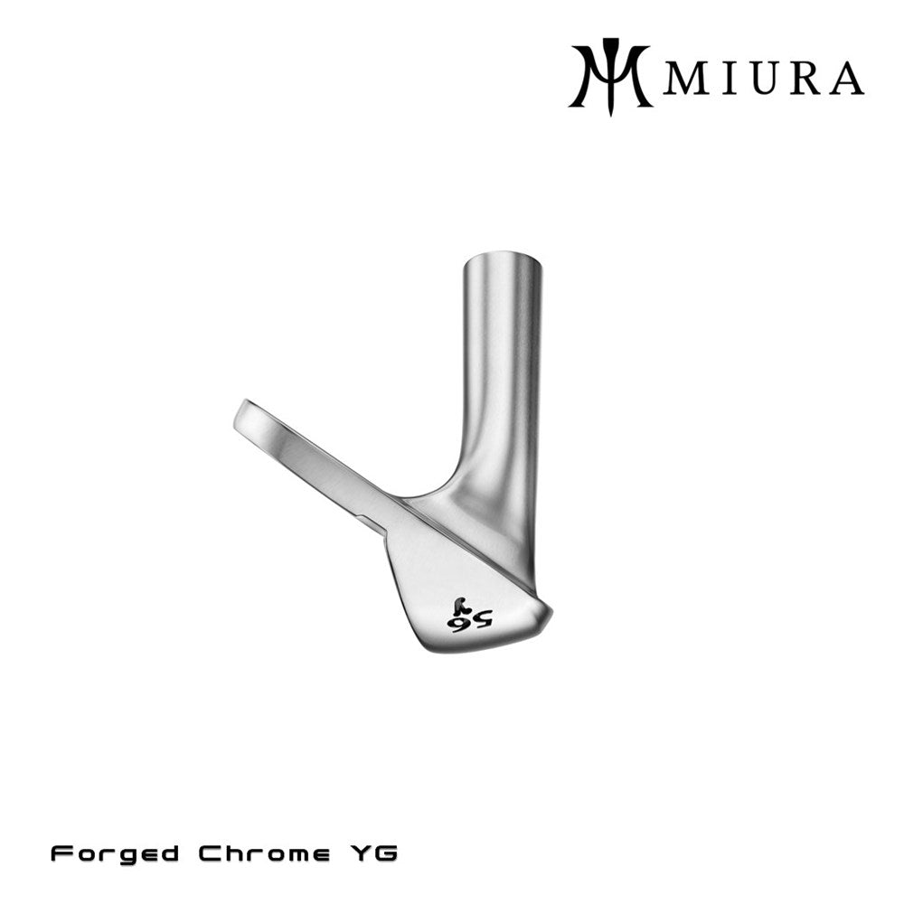 Miura - Wedge - Forged Chrome YG (Head Only)