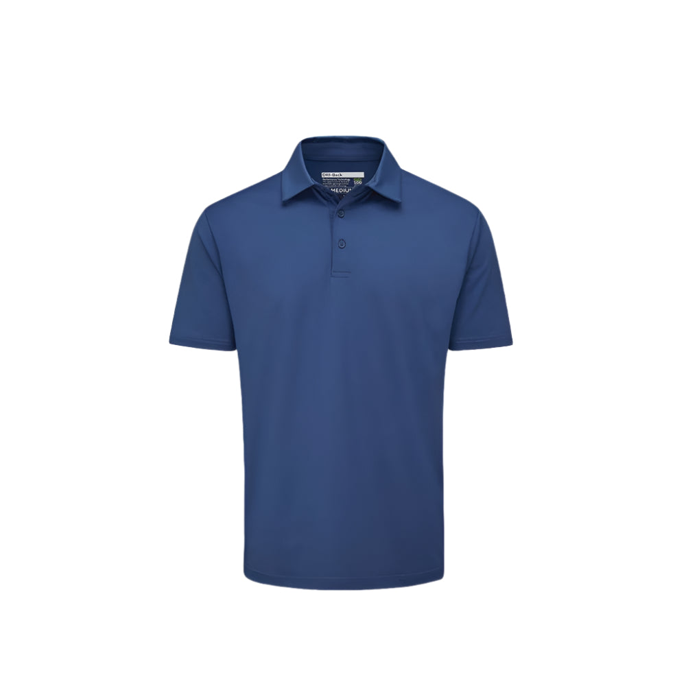 Stuburt Kestrel Mist polo navy blue with white background