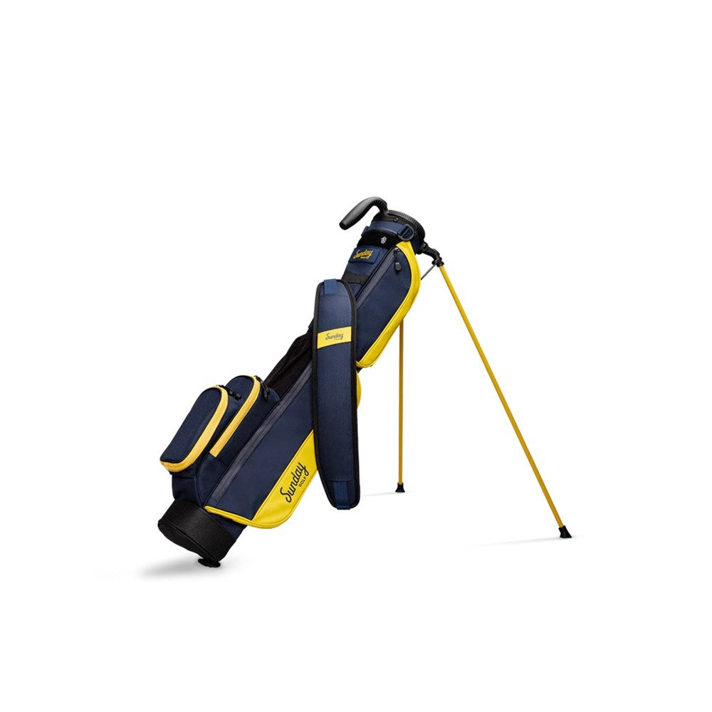 Sunday Golf - Golf Bag - Range/Green Side Bag - LOMA - Navy/Gold