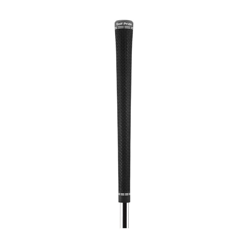 A black Tour Velvet 360 Lite golf club grip with a white logo near the top.
