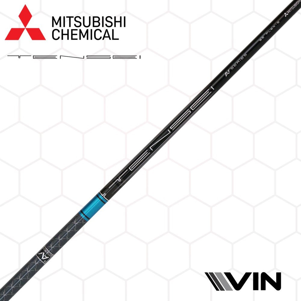 （ピンスリーブ）Mitsubishi AV RAW blue 65 S NEW Mitsubishi AV Raw Blue 65X Xlink Shaft - 65 Extra Stiff with