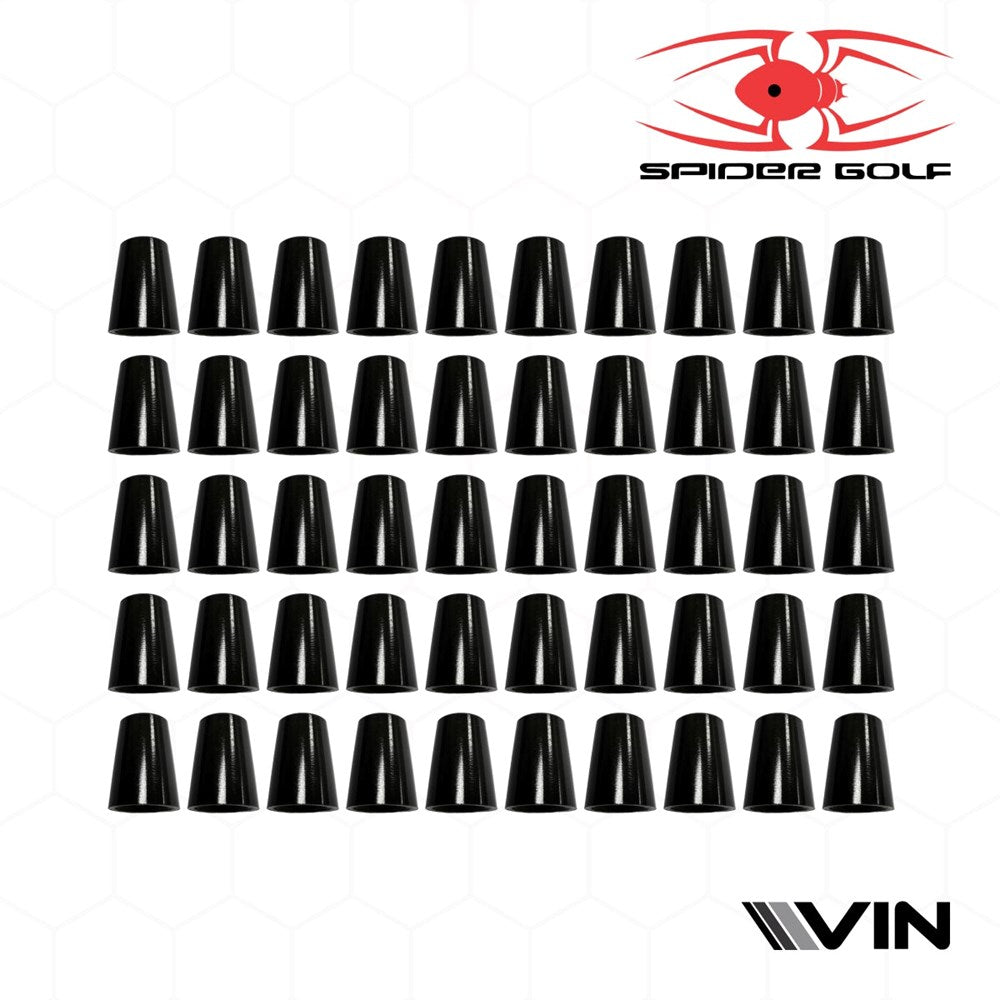 Spider - Ferrule Iron - Black 15mm (50pcs)