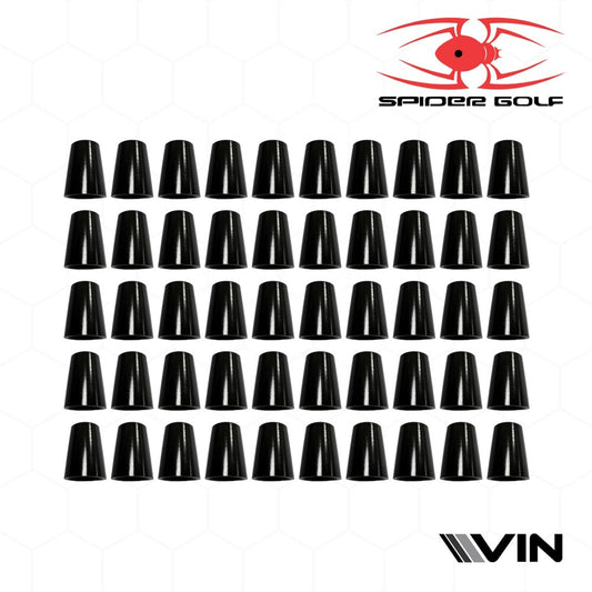 Spider - Ferrule Iron - Black 15mm (50pcs)