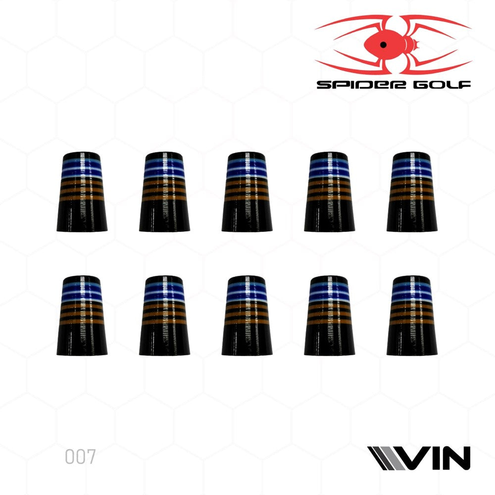 Spider - Ferrule Iron Retail - Custom Colour 22mm  (10pcs)