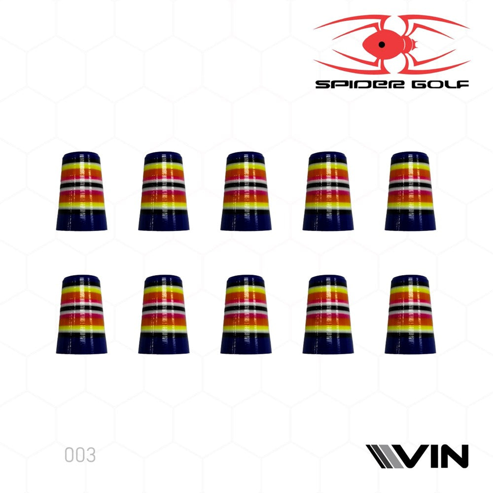 Spider - Ferrule Iron Retail - Custom Colour 22mm  (10pcs)