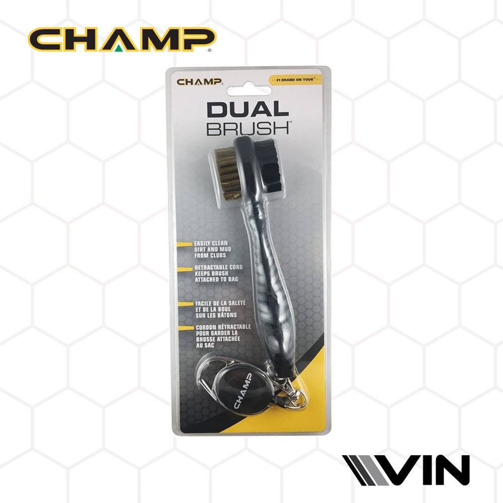 Champ - Accessories - Dual Brush w Zip Cord