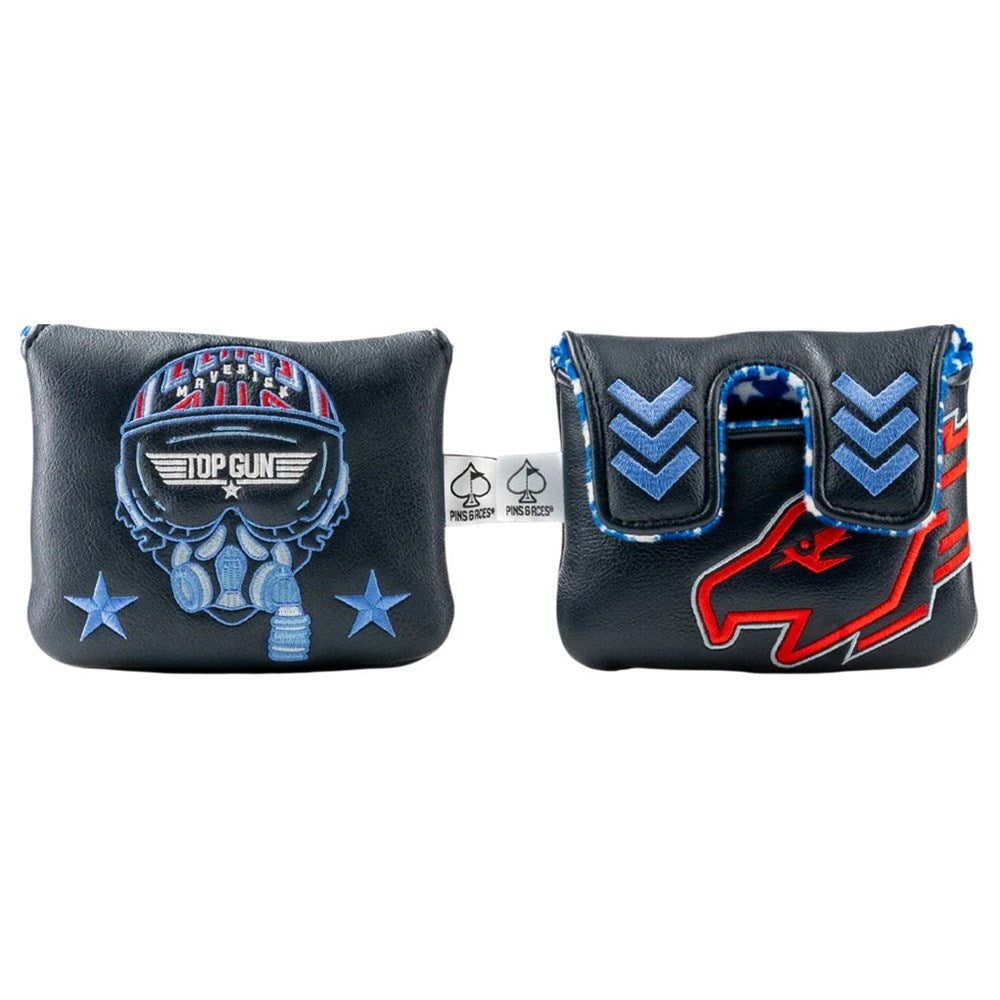 Pins & Aces - Putter Center Shaft  Mallet Headcover