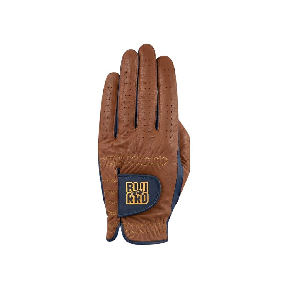 BLURRD - Golf Glove - Heritage Collection (Mens) Cognac/Navy