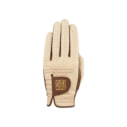 BLURRD - Golf Glove - Heritage Collection (Mens) Cream/Cognac