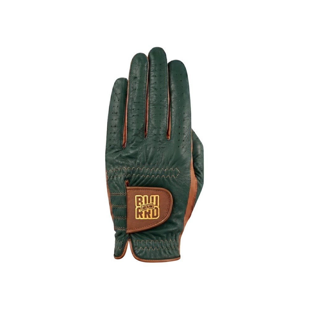 BLURRD - Golf Glove - Heritage Collection (Mens) Green/Cognac