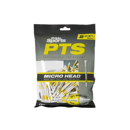 Pride Sports - Wooden Tee - PTS Micro Head 2.34 (175Pc)