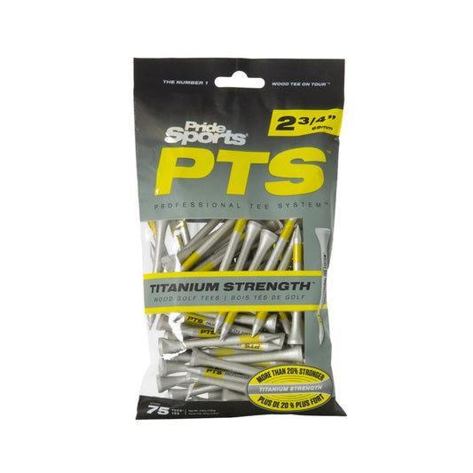 Pride Sports - Wooden Tee - PTS Titanium 2.34 (75Pc)