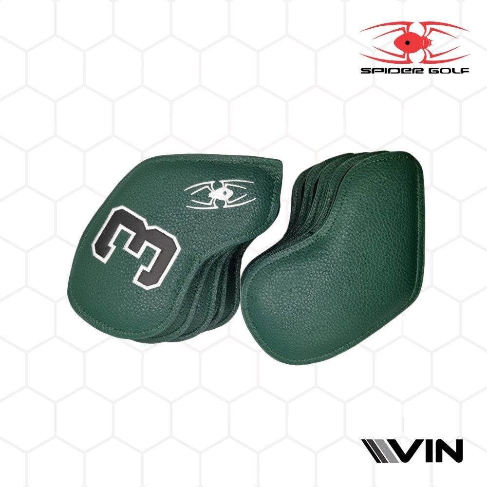 Spider - Headcover Iron - Faux Leather Short Neck