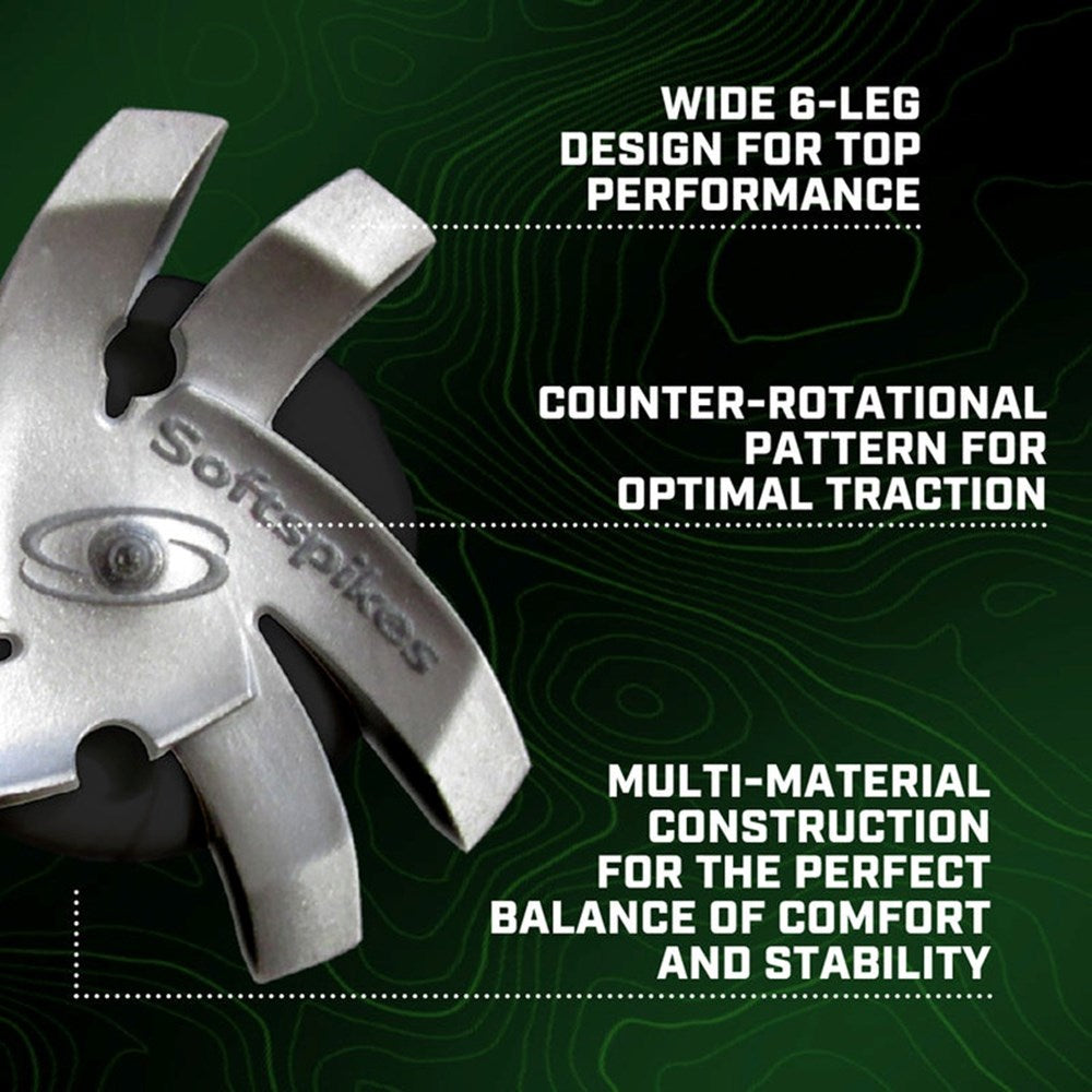 Softspikes - Fast Twist Spikes - Silver Tornado cleat