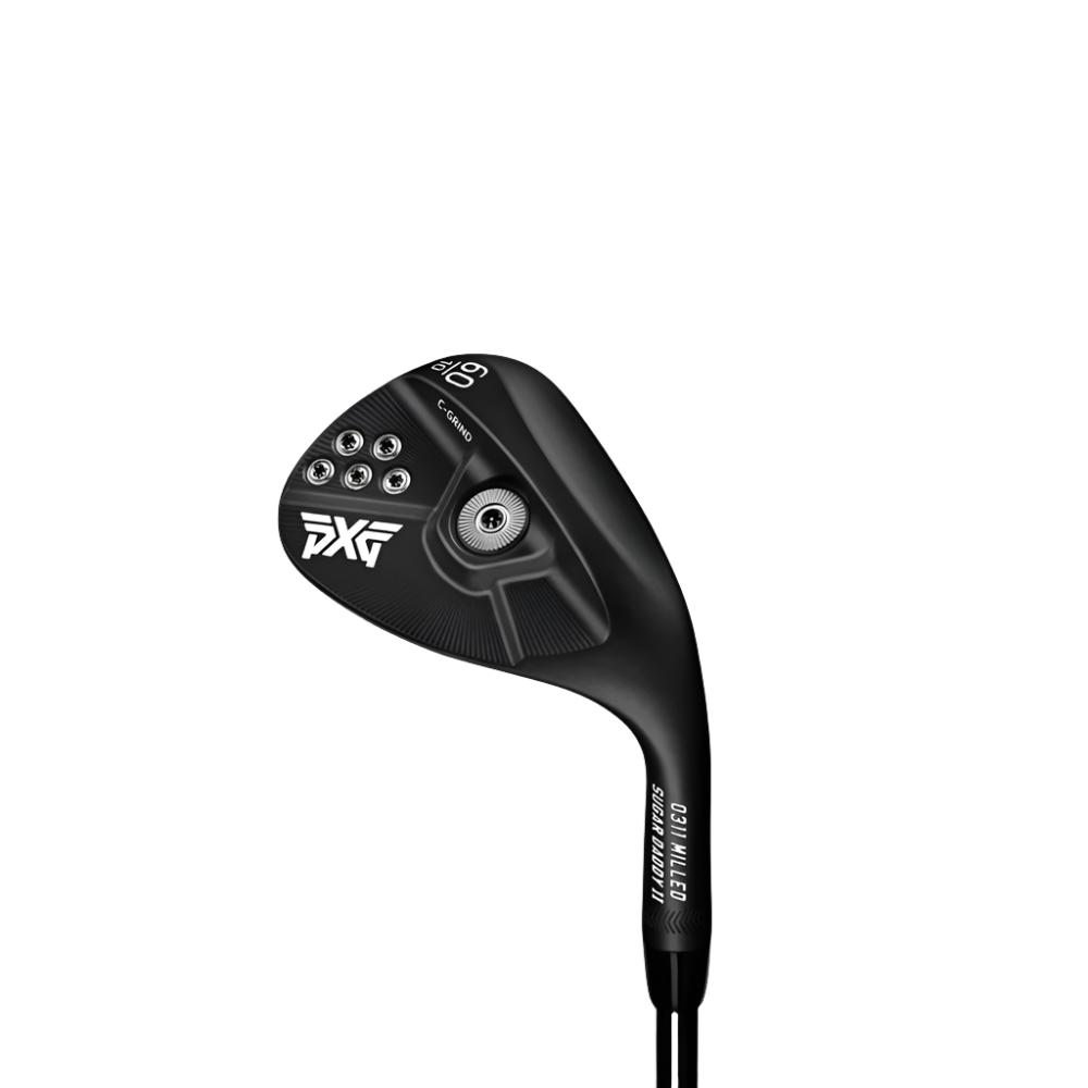 PXG - Wedge - Sugar Daddy II 0311 Milled Xtreme Dark - 10° C-grind c/w Ferrule (Head Only)