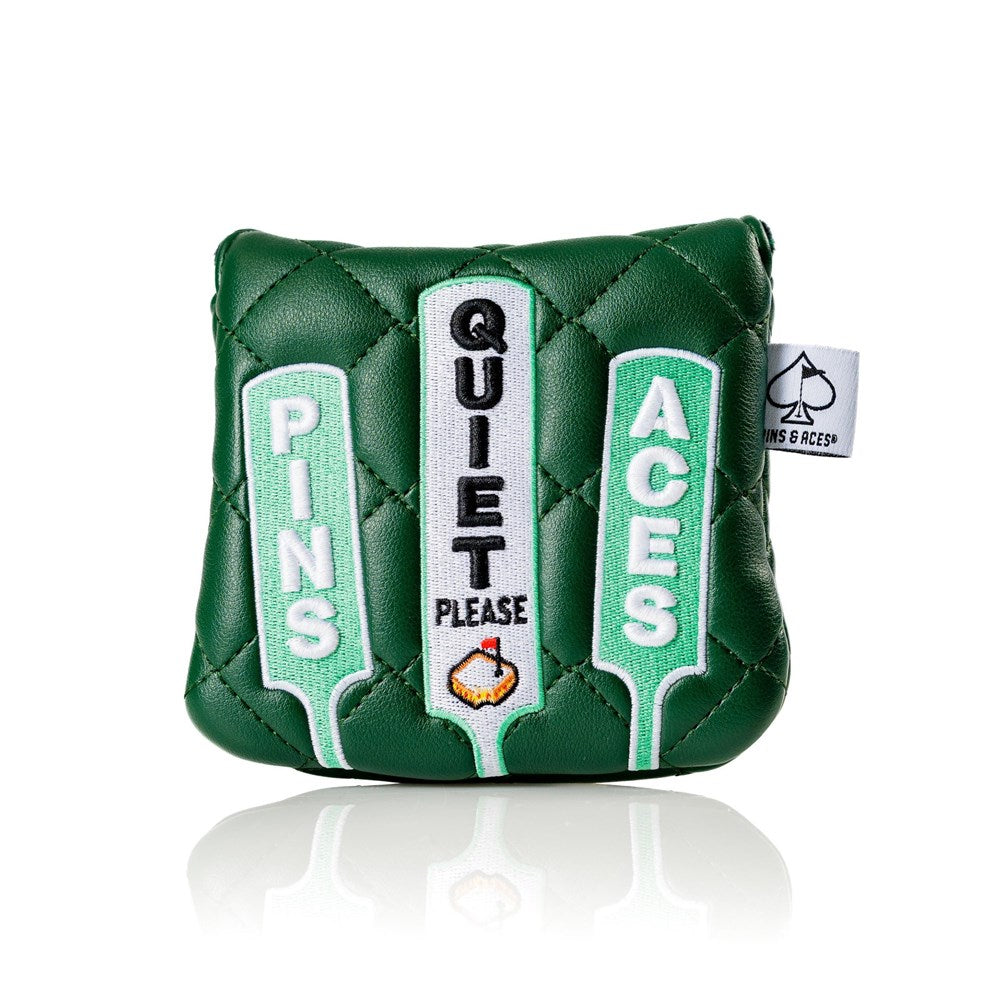 Pins & Aces - Putter Mallet Headcover - Augusta