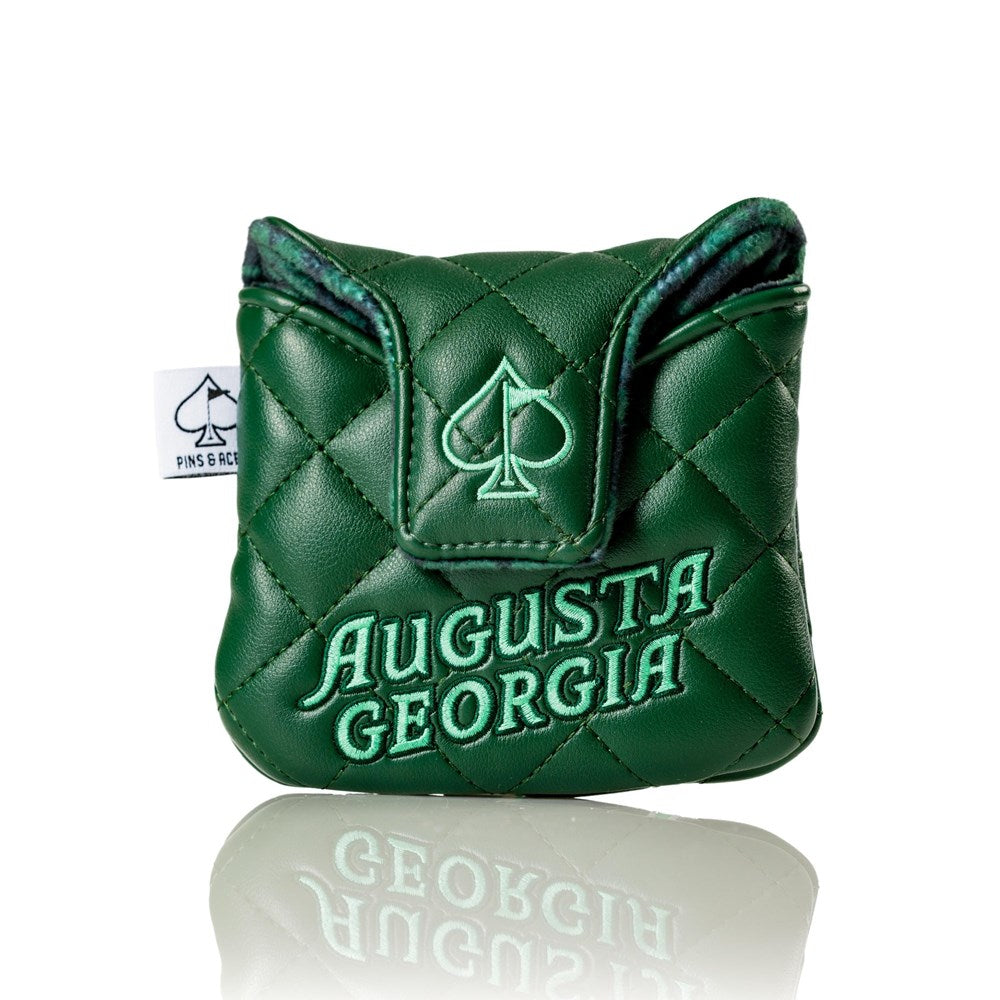 Pins & Aces - Putter Mallet Headcover - Augusta