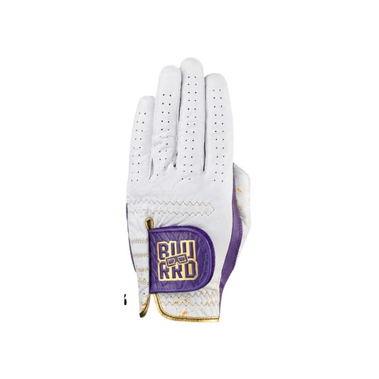 BLURRD - Golf Glove - 24K Collection (Mens) Purple Based/White