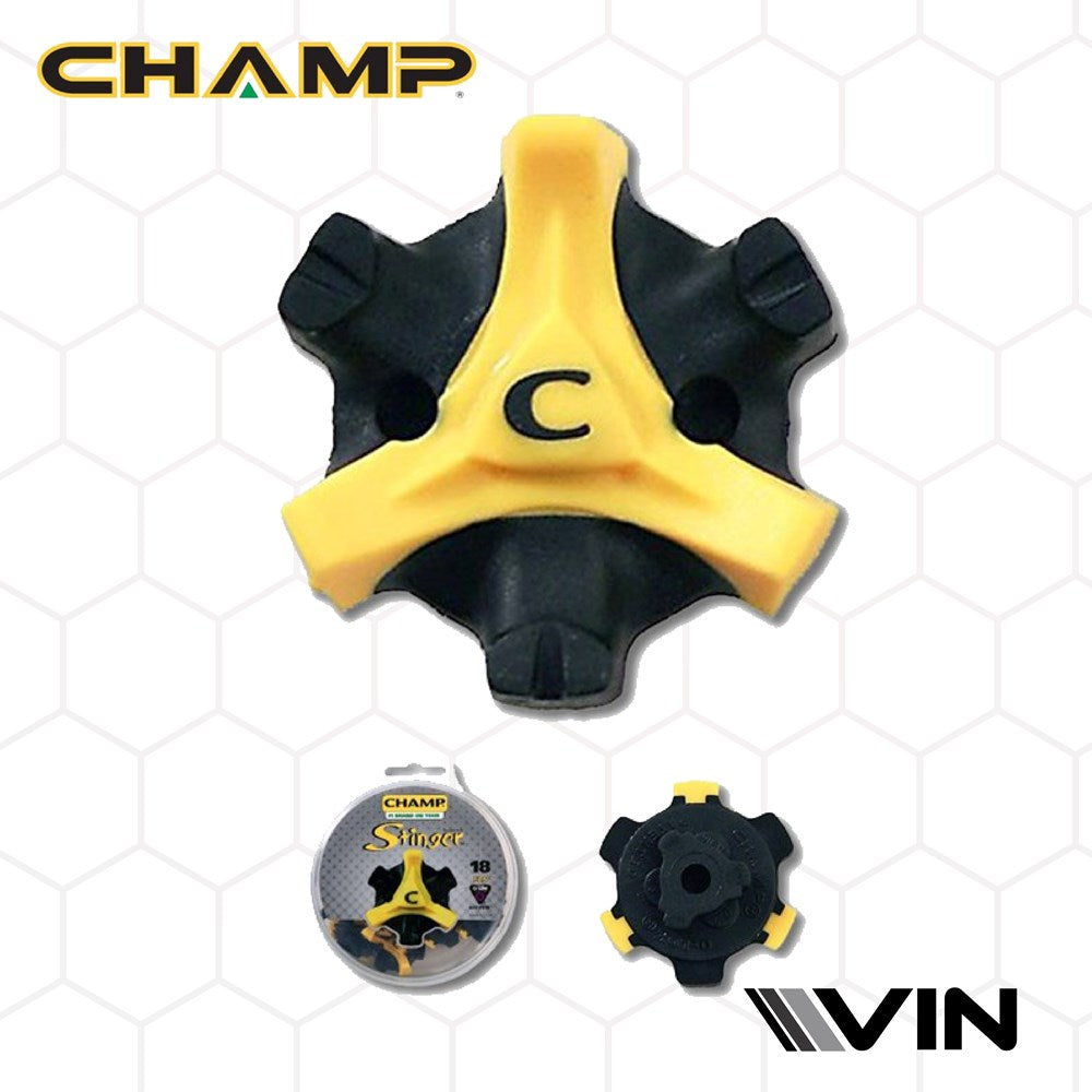 Champ - Q-Lok Spikes - Scorpion Stinger cleat (16 Cleats)