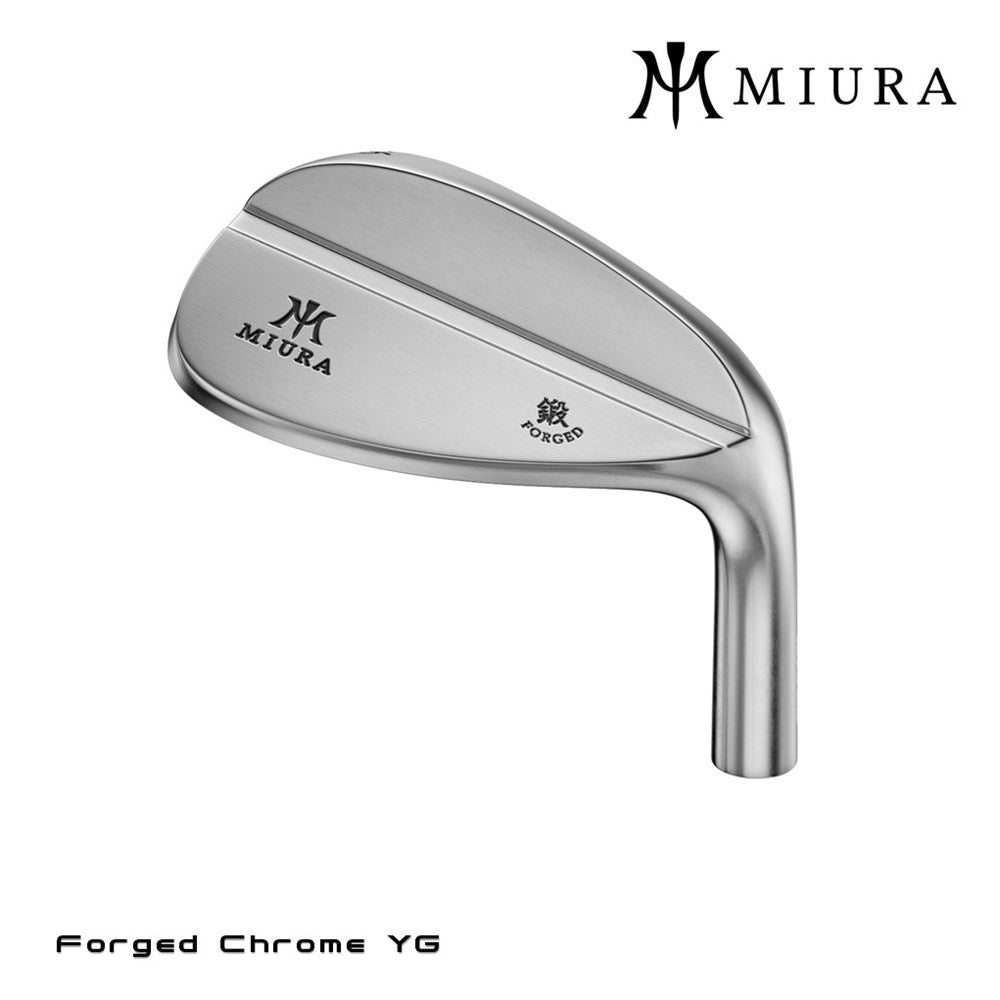 Miura - Wedge - Forged Chrome YG (Head Only)