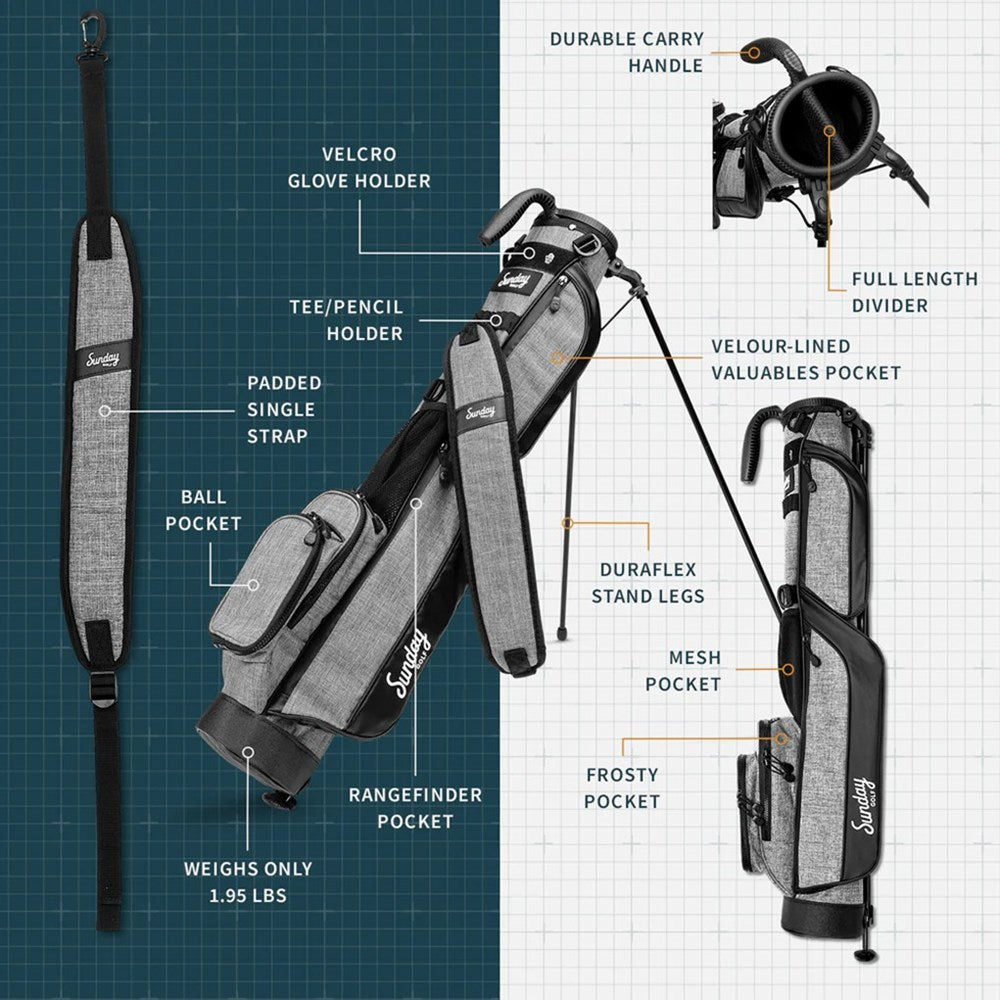 Sunday Golf - Golf Bag - Range/Green Side Bag - LOMA