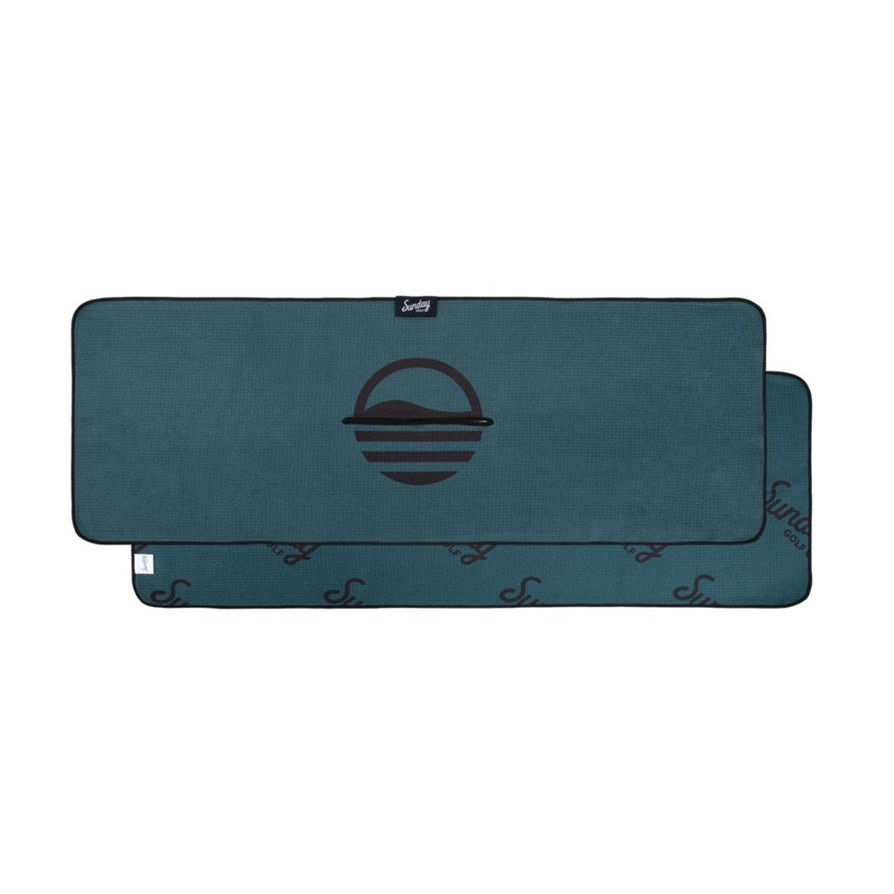 Sunday Golf - Golf Towel - Classic Collection - Midnight Green