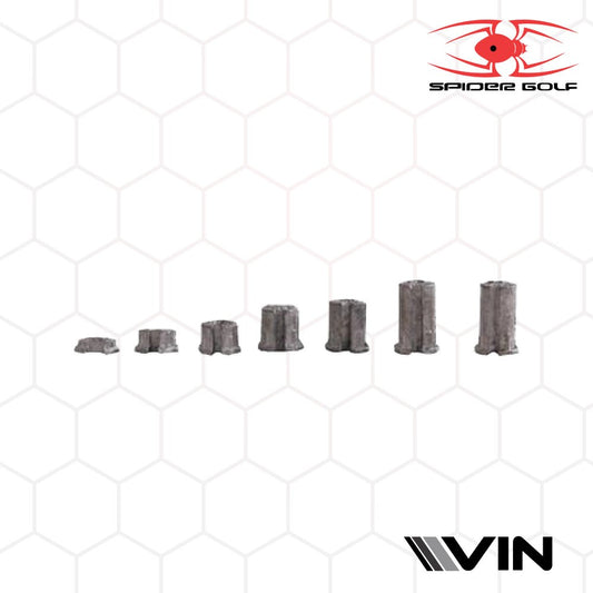 Spider - Weights - Spider Lead Wght 8g For .355 Iron (8Pcs)
