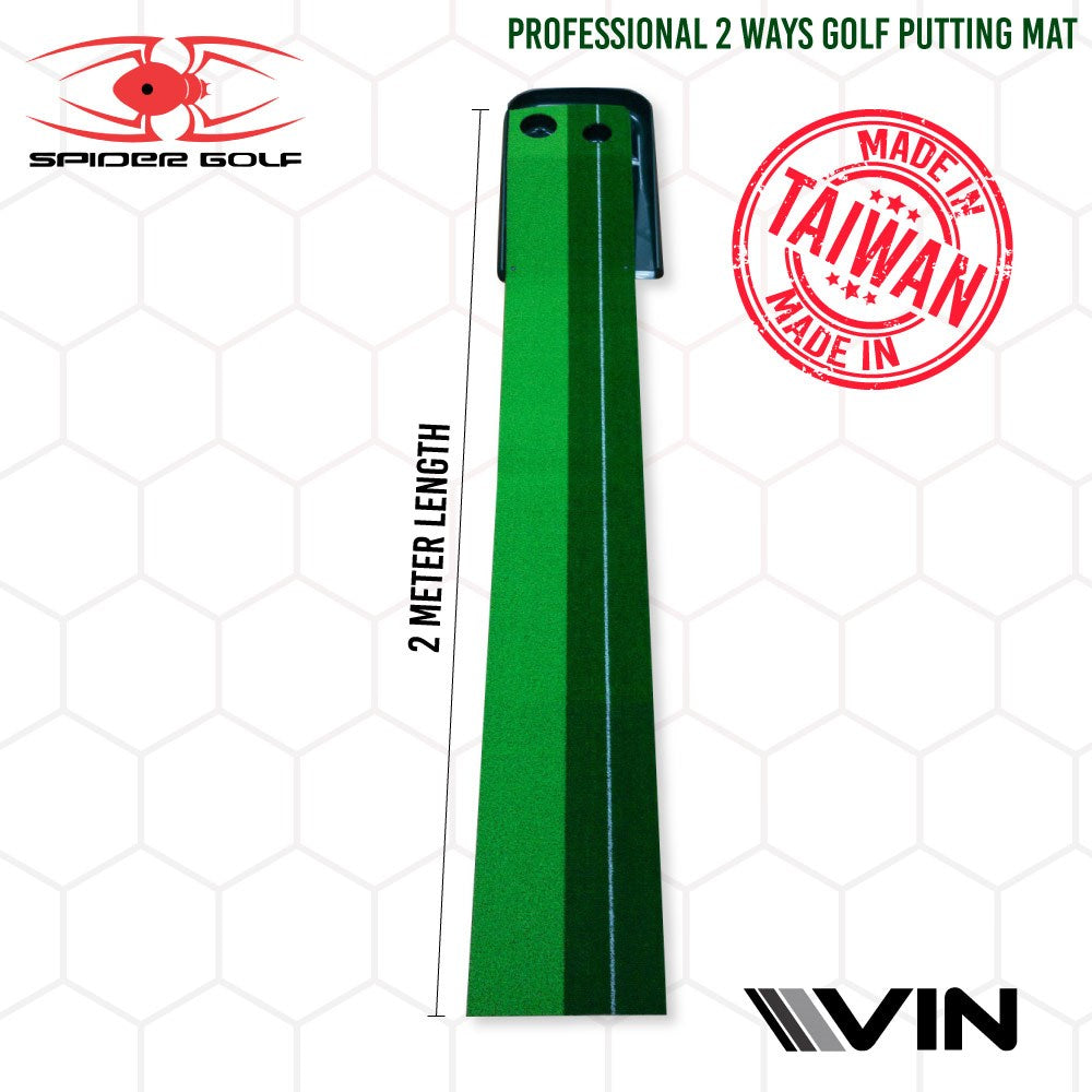 Spider - Professional 2 Ways Putting Mat (2.0M)